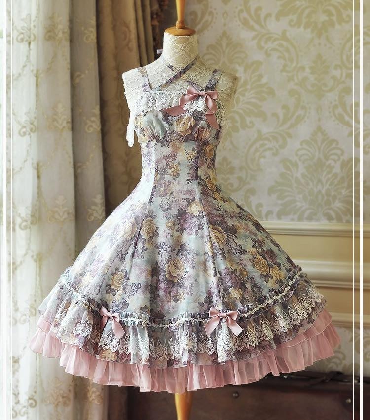 ジェーンマープル　ヴァイオリン刺繍ジャンパースカート cf712485-0103-5fb4-8b51-