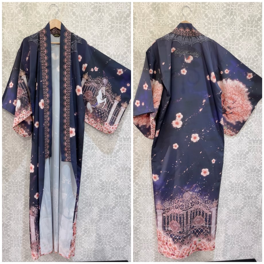 ★希少★ヴィテ―ジお祭り半纏リメイク コ―ト★ Toile de Jouy OP by Emily Temple Cute