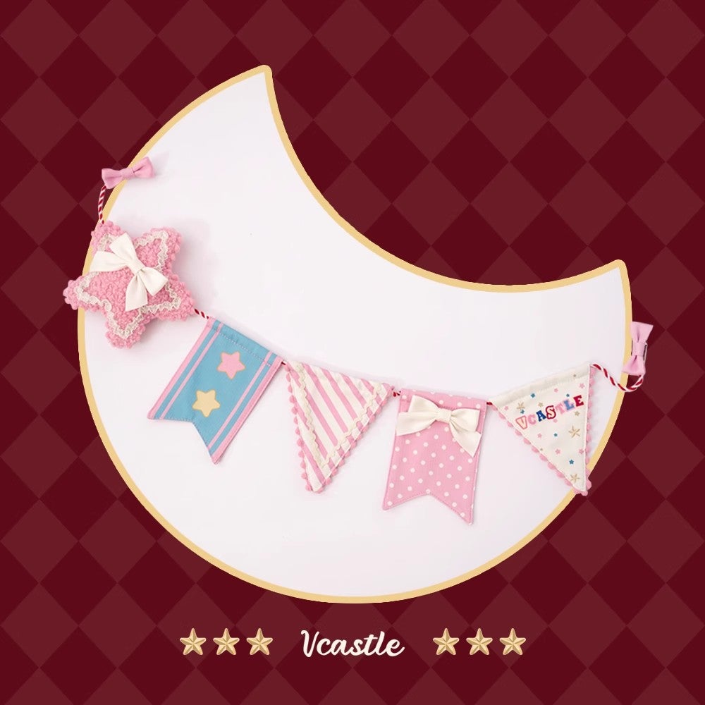 Sweetheart Parfaiteria柄エシャルプ　ピンク Sweetheart Parfaiteria柄エシャルプ – BABY, THE STARS SHINE