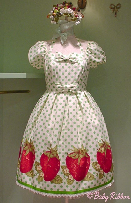 Strawberry Polka Dot OP by Emily Temple Cute