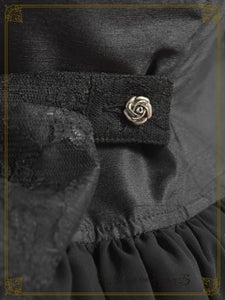 Black Rose Fantasia ~Flower in the Dark~ JSK by Alice and the Pirates Black Rose Fantasia ~Flower in the Dark~ JSK by Alice and the Pirates