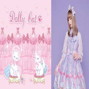 Angelic Pretty リボン　Dolly Cat　プリティ Dolly Cat JSK (2025) by Angelic Pretty