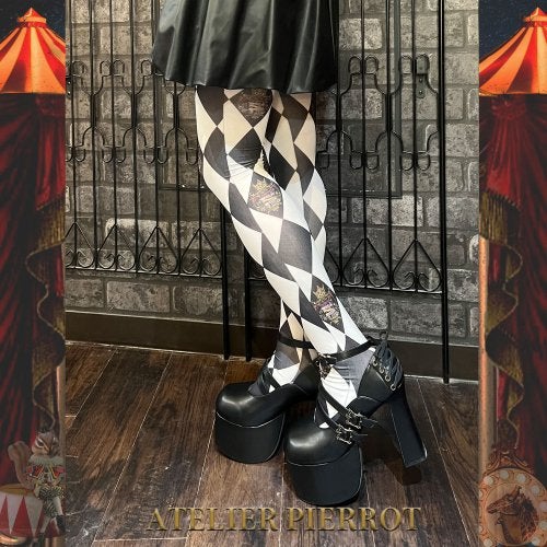 Diamond Circus Tights By Atelier Pierrot Diamond Circus Tights By Atelier Pierrot