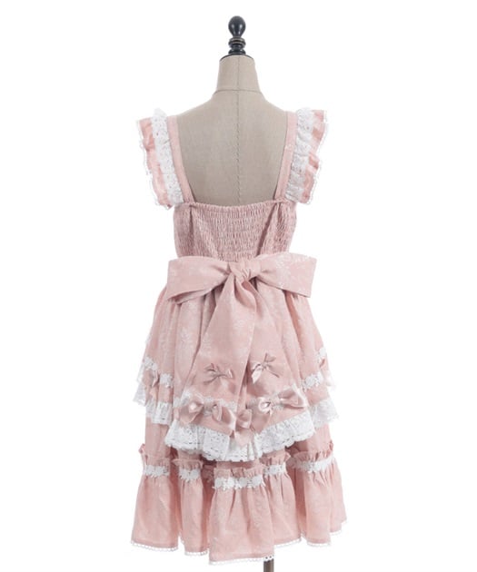 Chalmiere ~ Brilliant Rose JSK by Axes Femme