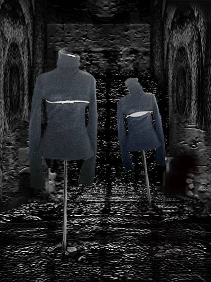 High Neck Cutsew by Na+H