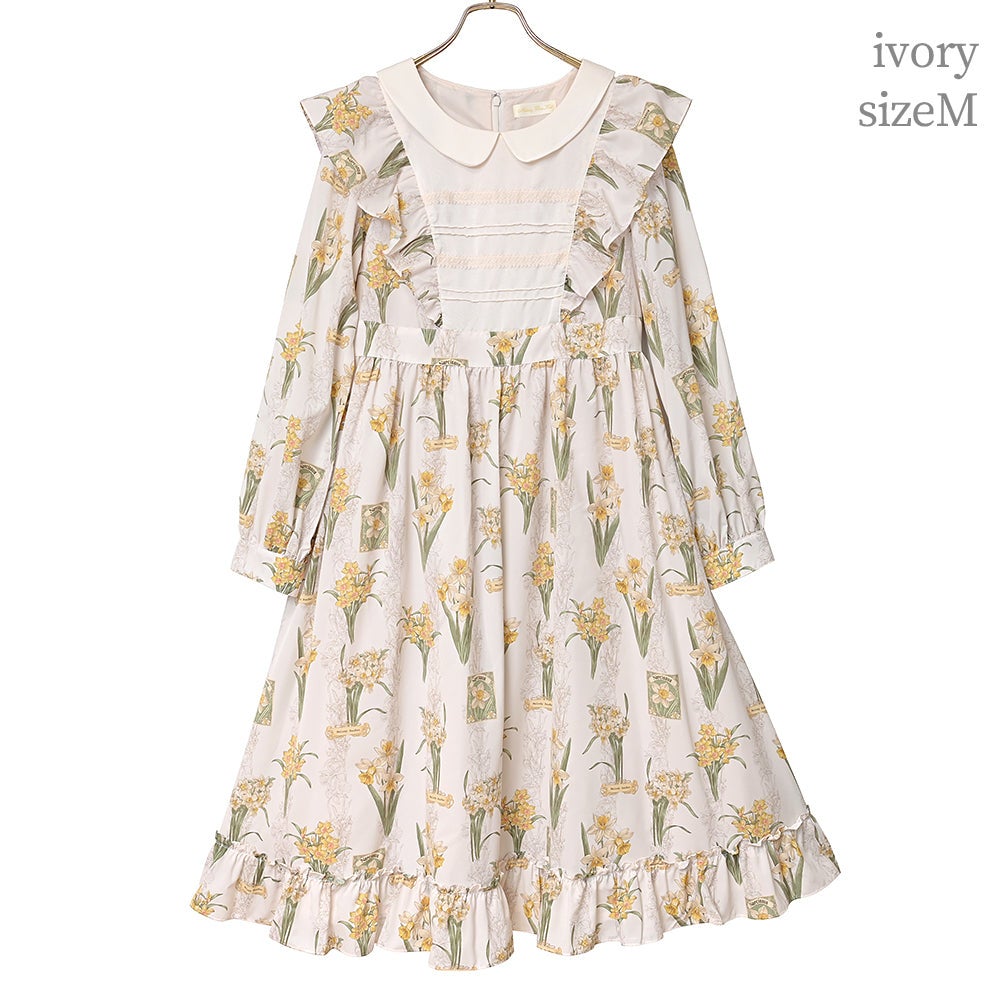 Daffodils Blooming in the Field Flat Collar OP by Melody BasKet