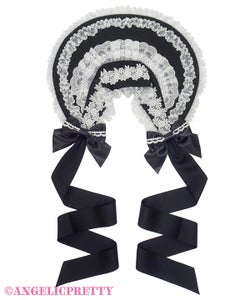 Classic Doll Half Bonnet by Angelic Pretty Classic Doll Half Bonnet by Angelic Pretty