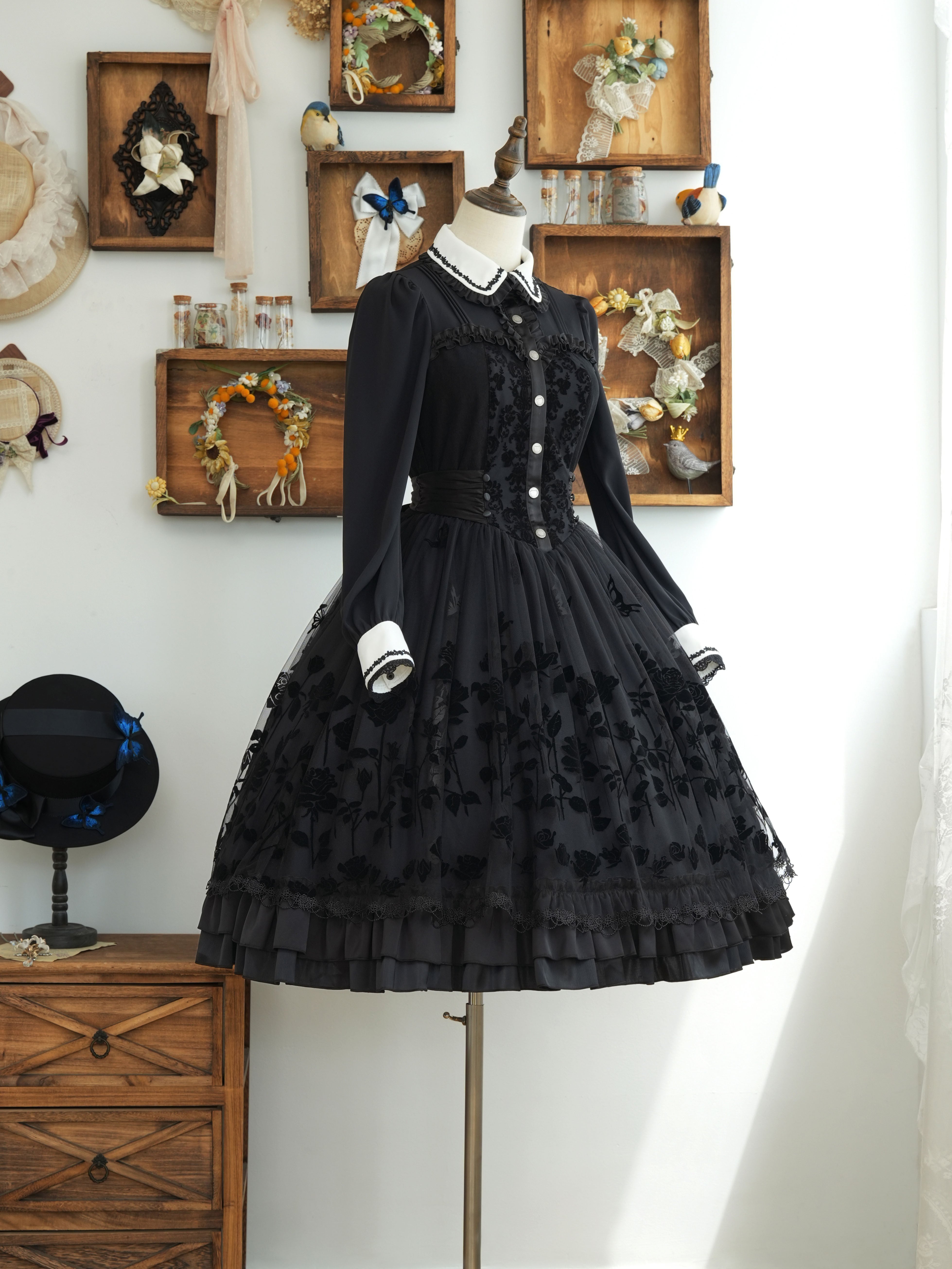 (未使用･未開封品)　Renaissance Masterpieces lok26k6 Hoshibako Works ~ Rosengarten Lace Overlay Bustier OP by