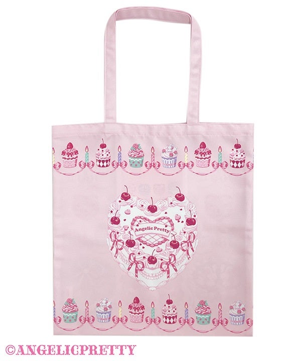 Happy Cakes Tote Bag (2025 2nd release) by Angelic Pretty