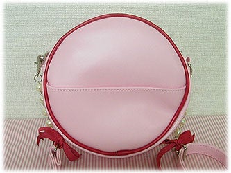 Angelic Pretty　丸型ドットポシェット Polka Dot Ribbon Round Pochette by Angelic Pretty