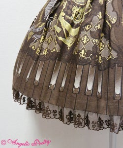 Angelic Pretty カルテットショコラシリーズ サロペット Quartet Chocolate Salopette by Angelic Pretty