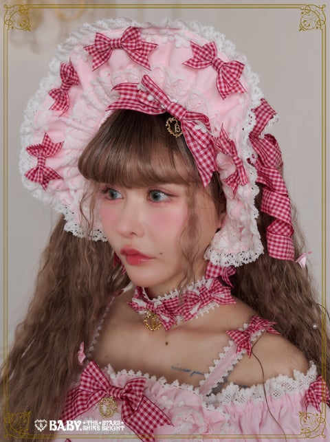 Francesca Ribbon Bonnet by Baby, the Stars Shine Bright