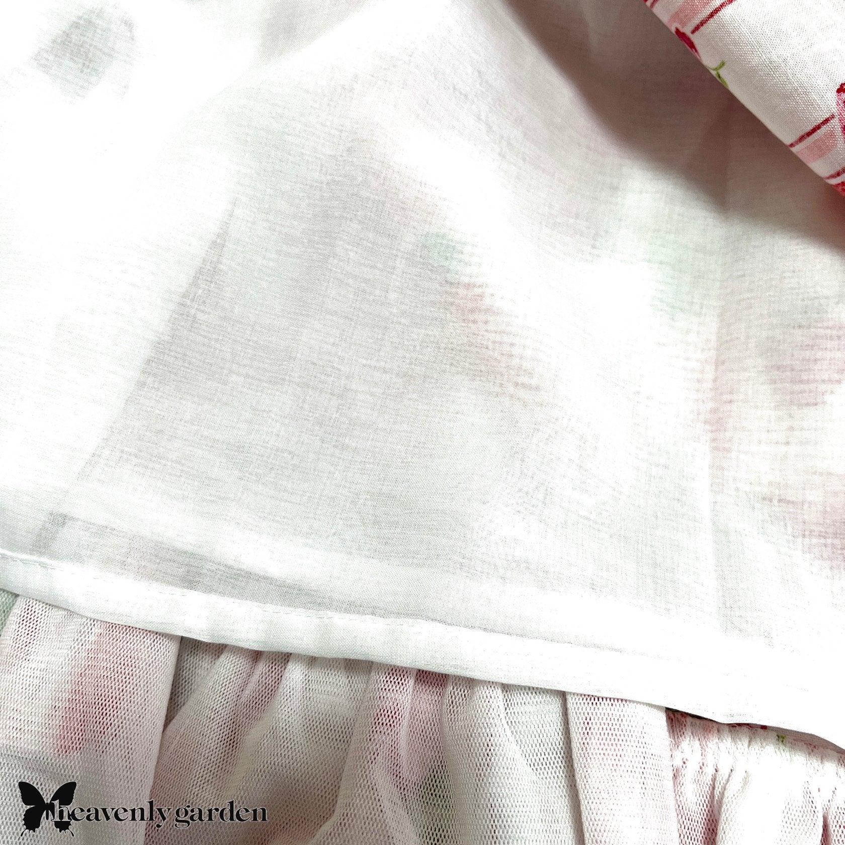 heavenly garden ~ Strawberry Lace-Up JSK by Indie Brand