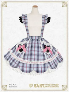Sweet Wing タータンチェックスカート Sweet Wing Tartan Check Skirt by Baby, the Stars Shine Bright