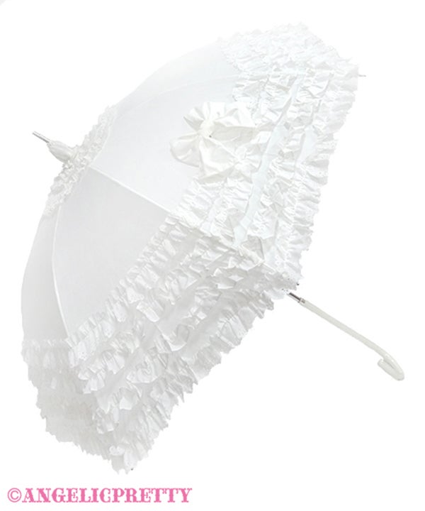ANGELICPRETTY フリルミルフィーユアンブレラ 傘 Frill Millefeuille Umbrella (2021) by Angelic Pretty