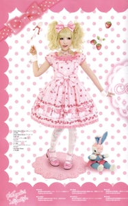 ♡Angelic Pretty♡Cherry Berry Bunnyオーバーニー Cherry Berry Bunny OP by Angelic Pretty