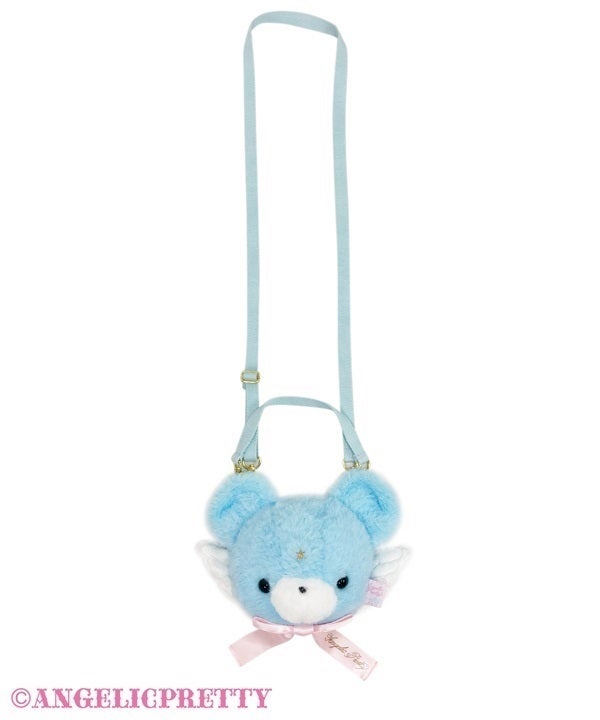 Milky Bear Face Pouch by Angelic Pretty