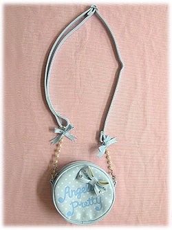 Round Polka Dot Pochette by Angelic Pretty