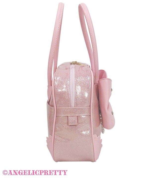 Glitter Jewelry Ribbon Boston Bag (2025 2nd release) by