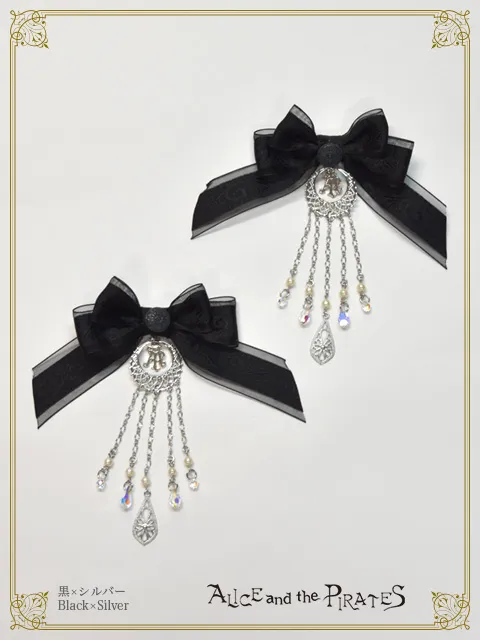 A/P Oriental Chain Ribbon Clip (Harajuku exclusive) by Alice and