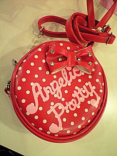 Round Polka Dot Pochette by Angelic Pretty
