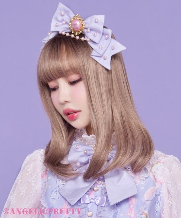Whimsical Dolly Ribbon Head Bow (2025) by Angelic Pretty