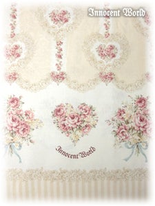 Heart Rose Shirring JSK by Innocent World Heart Rose Shirring JSK by Innocent World