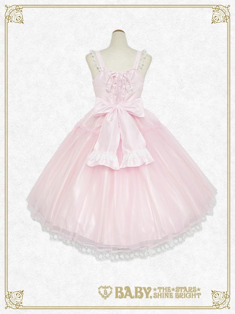韓嬢♡羽之揺ワンピース　JSK ドレス　甘ロリ　ピンククリームサックス 商品詳細ページ