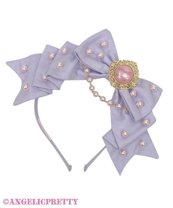 Whimsical Dolly Ribbon Head Bow (2025) by Angelic Pretty