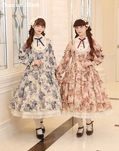 Rose Chiffon Round Collar OP by Innocent World Rose Chiffon Round Collar OP by Innocent World