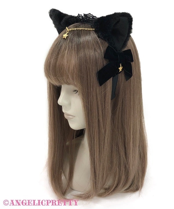 Milk Cat Headband (2025) by Angelic Pretty