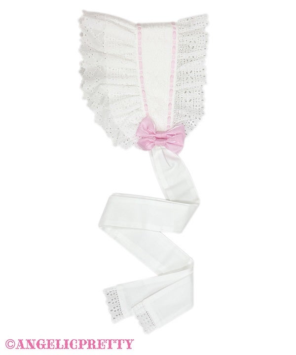 Angelic Pretty ハーフボンネット ホワイト Dreamy Baby Room Half Bonnet by Angelic Pretty