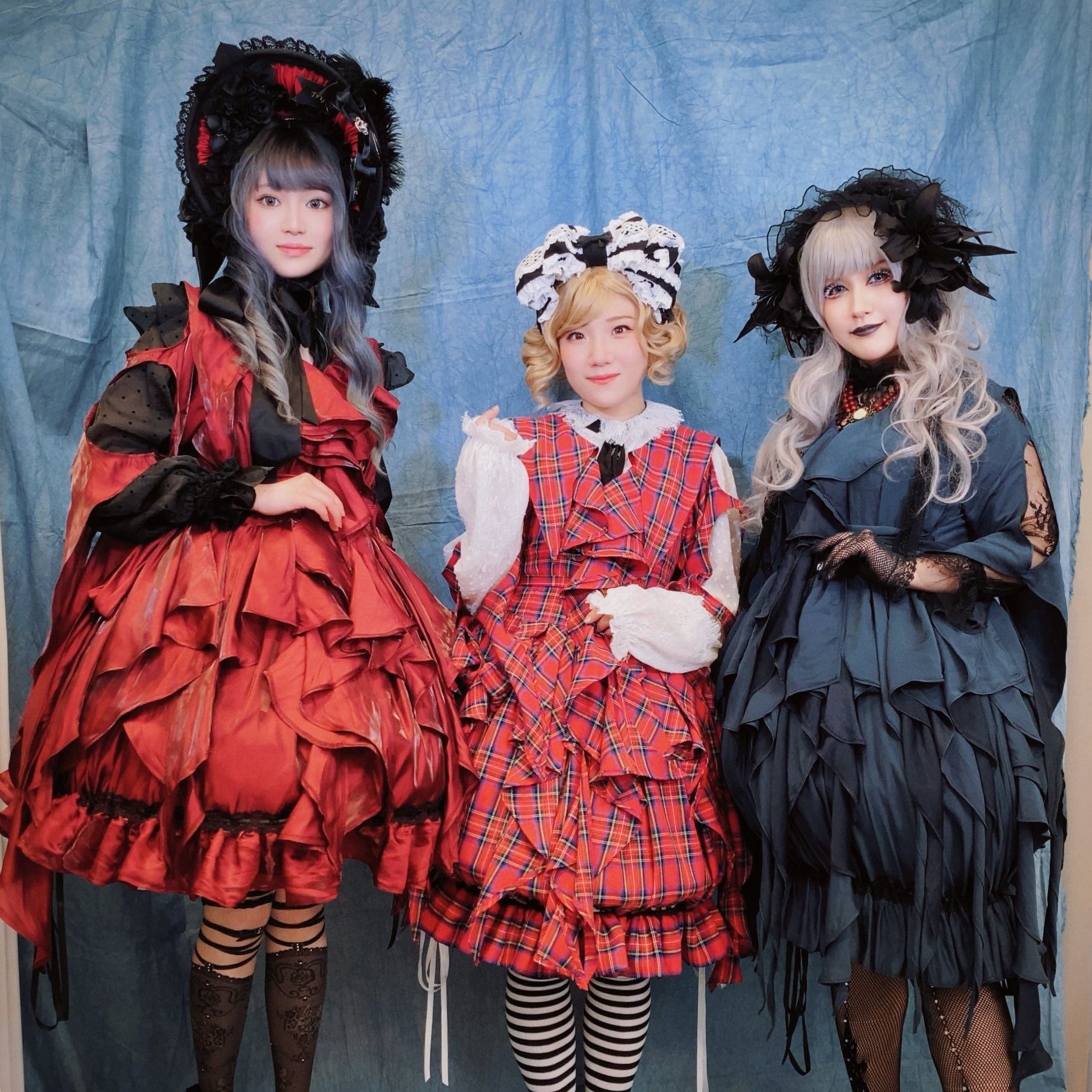【新品未使用】rosy monster triple frill blouse 9/20～【AUTUMN SALE】triple frill blouse【ブラック,ライト