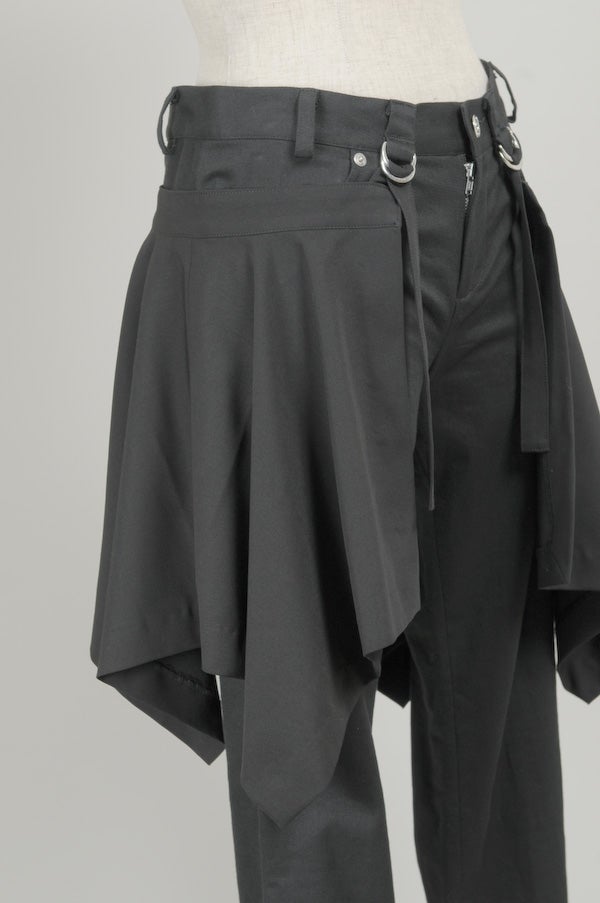 パンツ BLACK PEACE NOW gimmick pants Black Peace Now Leg Strap Bondage Pants - Tenshi Shop