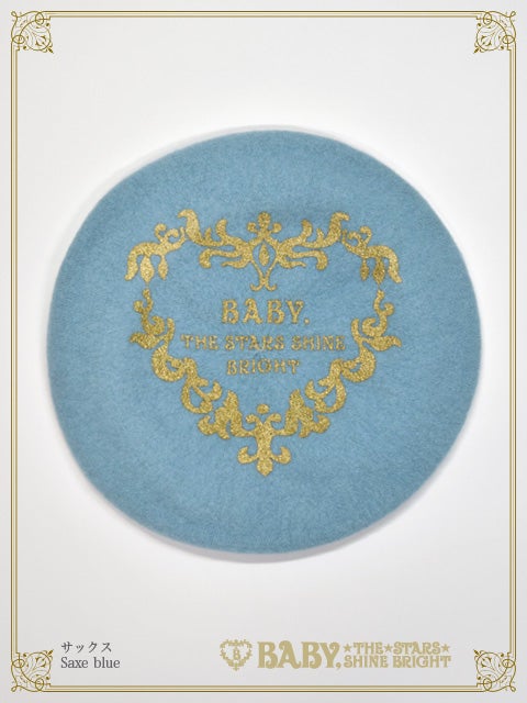 19800円→❣️ Snow flower lace beret ベレー帽 THE MET Bouquet of Chrysanthemums BERET(ONESIZE MIX): ベレー