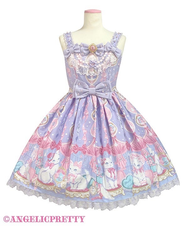 Angelic Pretty／Dolly Cat ベレー帽　白色 Dolly Cat JSK (2025) by Angelic Pretty