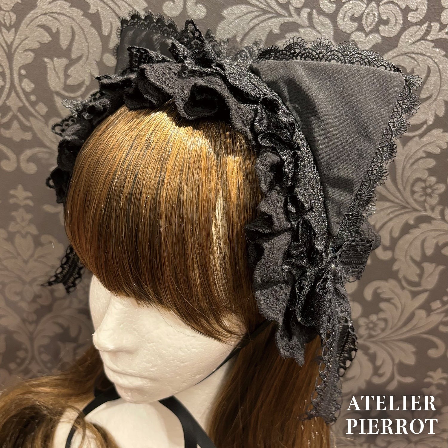 Mimi de Chat Lace Headdress (2026) by Atelier Pierrot