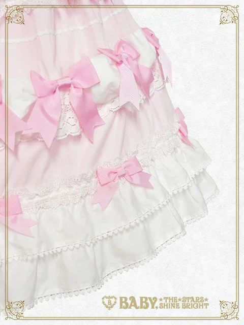 BABY Whipped cream parfait JSK レモン×ピンク Cutie ♡ Whipped Cream Parfait JSK by Baby, the Stars Shine
