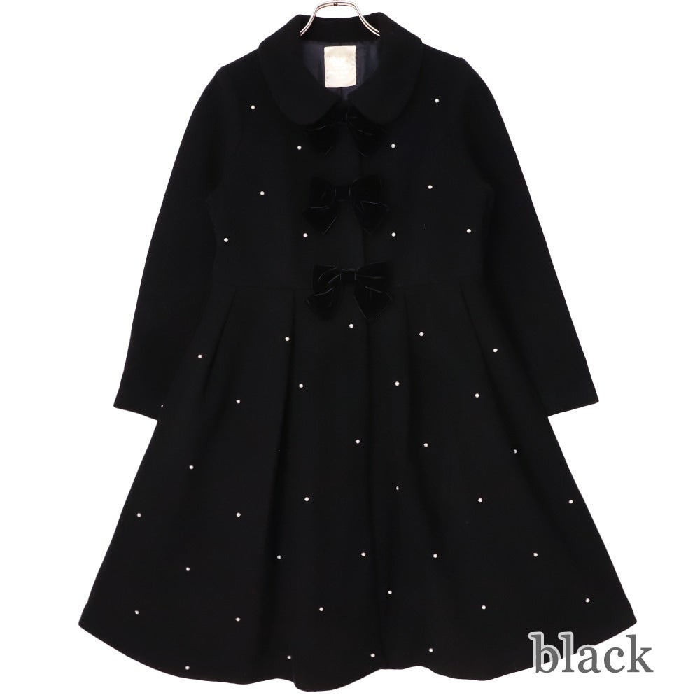 Emily Temple cute 別珍コート レジメンタル ボルトー Snow Pearl Coat by Emily Temple Cute