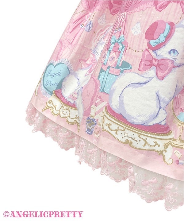 angelic pretty Dolly Catジャンパースカートアイボリー angelic pretty Dolly Catジャンパースカートアイボリー Angelic