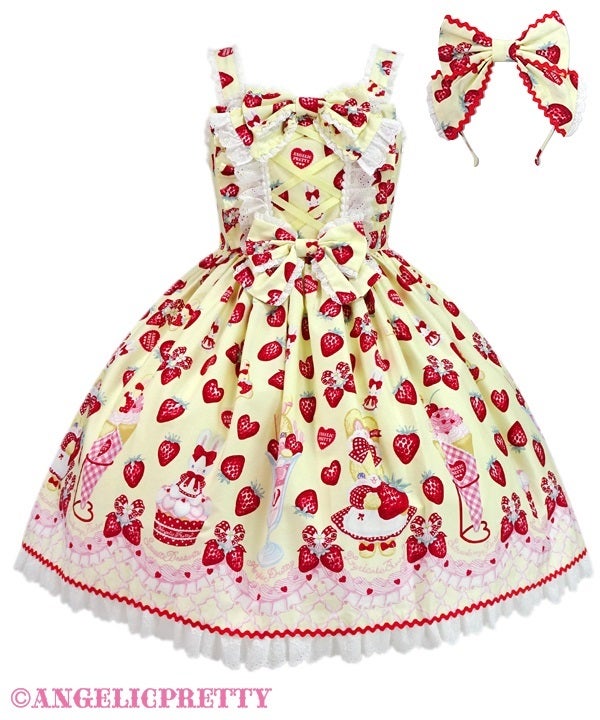 最終価格☆ハニービーストロベリーＪＳＫ 最終価格☆ハニービーストロベリーJSK