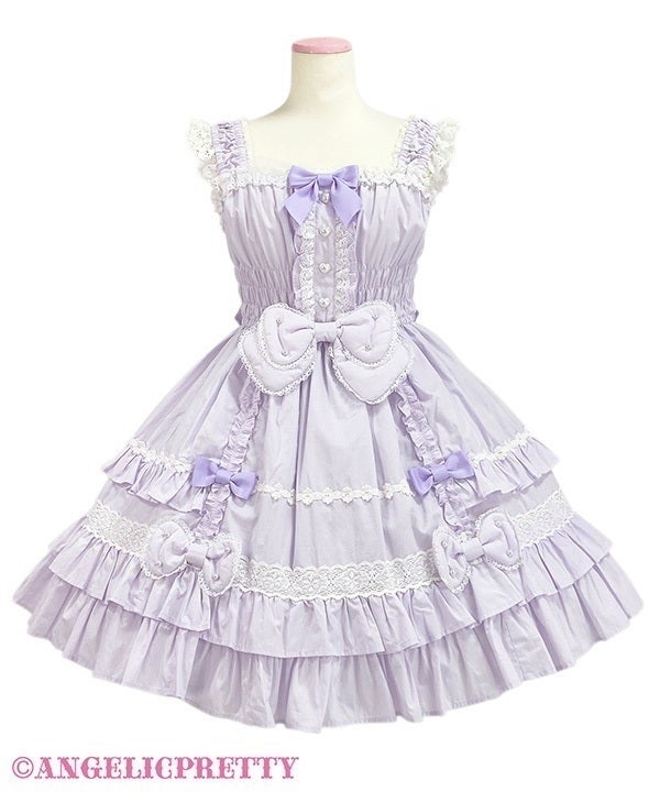 Pukupuku Honey Shirring JSK by Angelic Pretty