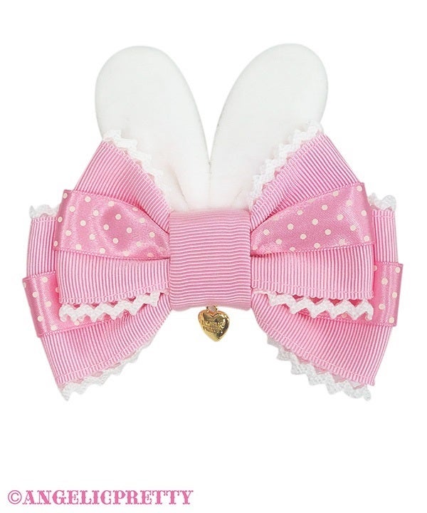 Cute Bunny Ribbon Clip Set by Angelic Pretty