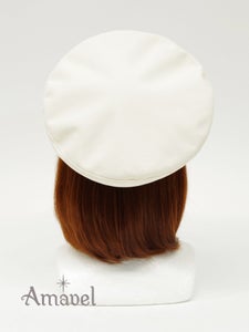 Amavel ~ Message Ribbon Brooch Beret by Offbrand Amavel ~ Message Ribbon Brooch Beret by Offbrand