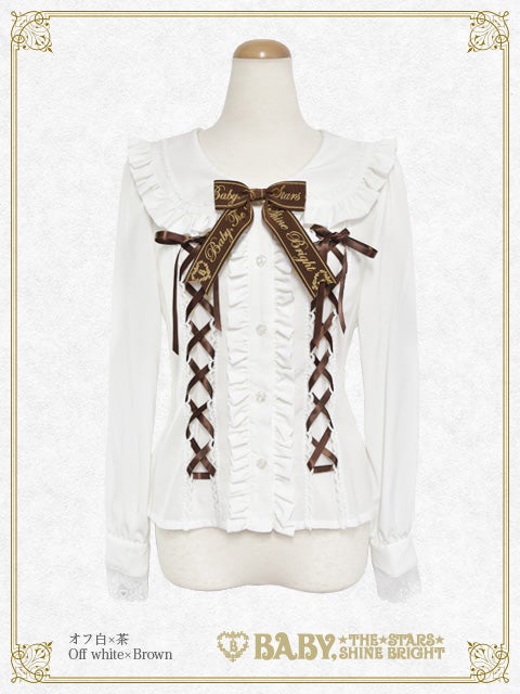 Waffle ♡ Cotton Bunny Ear Sailor Blouse by Baby, the Stars