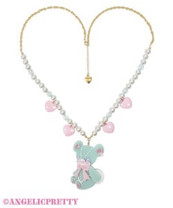 Angelic Pretty はにかみベアー バングル ミント Angelic Pretty Angelic Pretty はにかみベアー バングル ミント Angelic Pretty