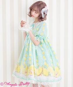 Angelic Pretty Fruity Lemon ワンピース ミント JHF2g3hb7cB9MYZ9arlWJ2wHg5yVe5