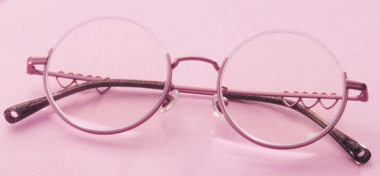 Classic Doll Pink Glasses [Angelic Pretty x Zolita Tokyo] by