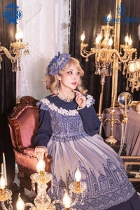Moi-même-Moitié ✕Baroque タブリエ 黒☓青 Moi-même-Moitié Moi-même-Moitié ✕Baroque タブリエ 黒☓青 Moi-même-Moitié