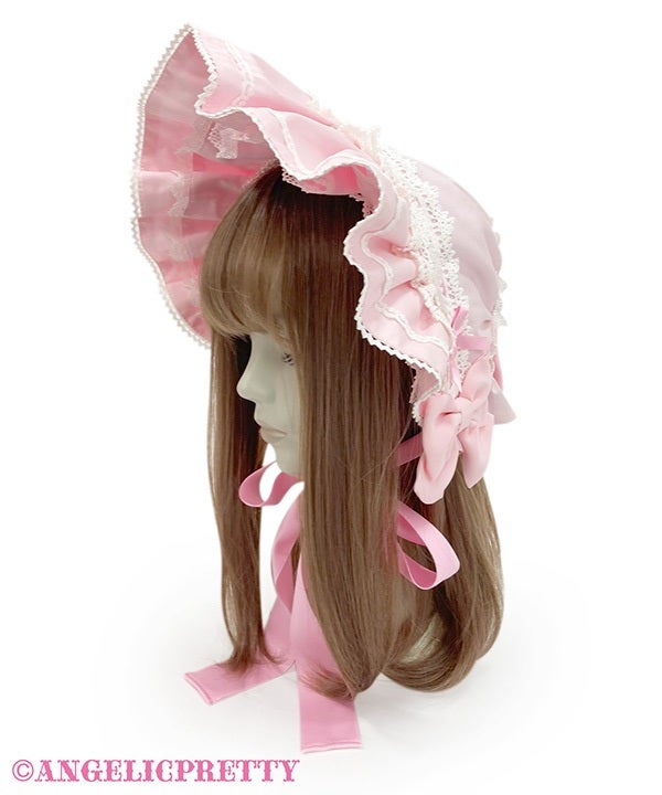 Angelic Pretty ボンネット Sweet Frill Bonnet by Angelic Pretty